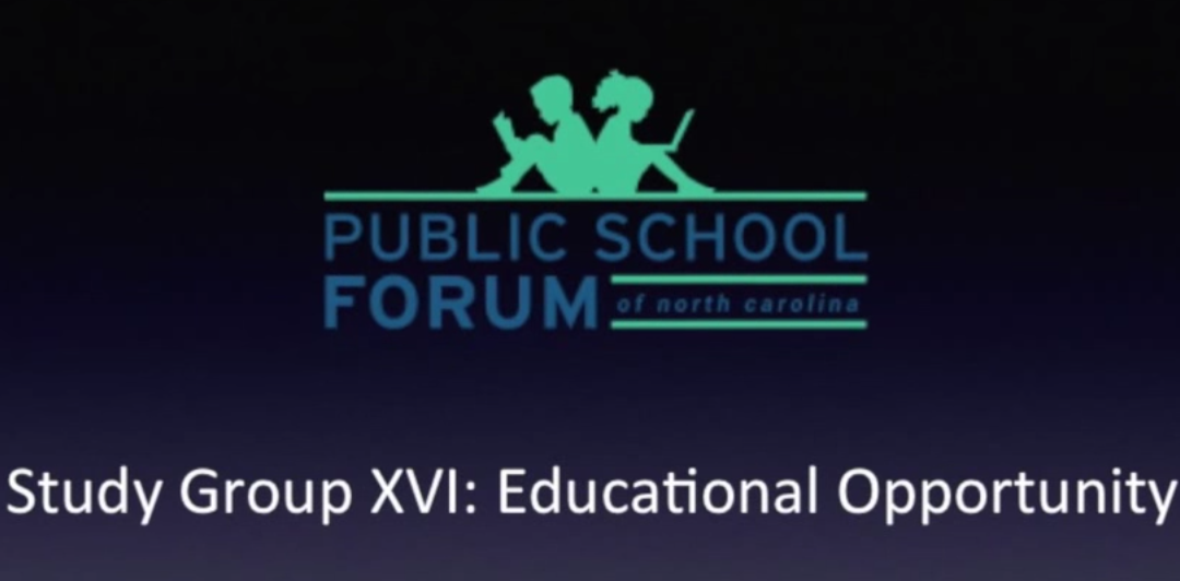 Public School Forum of North Carolina Set to Kick Off Study Group XVI on Educational Opportunity