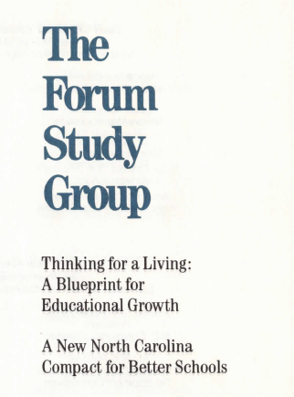 Study Group II: Thinking for a Living