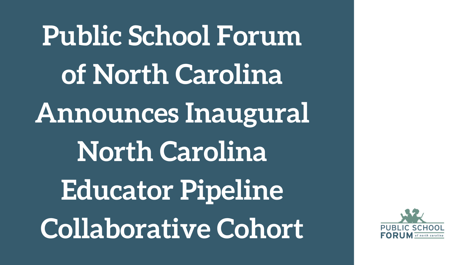 Public School Forum of North Carolina Announces Inaugural North